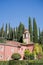 Ancient bell tower of St. Martin Chapel. Villa Cordevigo, Verona, Italy