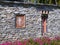 Ancient bhutan style windows