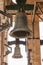 Ancient big bell inside a Cathedral