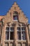 Ancient brick house in Bruges (Flanders, Belgium)