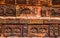 Ancient Bricks Details Buddhist Iron Pagoda Kaifeng Henan China