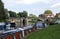 Ancient bridge in Abingdon, Oxfordshire, England, UK