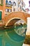 Ancient bridge, romantic architecture, art, history, water and sea, mirrored scenery and timeless details in Venice city, Italy