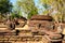 Ancient Buddha statue in Pra Khaeo Temple