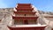 Ancient Buddhism architecture Dunhuang Mogao Grottoes in Gansu China