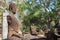 Ancient Buddhism ruin laterite wall