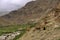 Ancient Buddhist Caves in the High-Altitude Mountain Desert