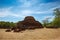 Ancient Buddhist dagoba Pabula Vihara. Sri Lanka