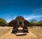 Ancient Buddhist dagoba (stupe) Pabula Vihara. Sri Lanka