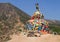 Ancient Buddhist stupa in Daqing Mountain, Inner Mongolia