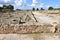 Ancient Building Foundation Ruins on the Mediterranean