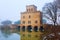 Ancient building from Po river lagoon, Italy