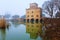 Ancient building from Po river lagoon, Italy