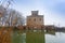 Ancient building from Po river lagoon, Italy