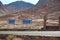 Ancient buildings near Saint Catherines Monastery in Sinai peninsula, Egypt