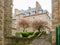 Ancient buildings in Saint Malo. Bretagne, France