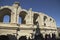 Ancient Bullfight stadium in Arles, France