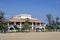 Ancient bungalow near Danish fort in Tranquebar, Tamil Nadu, India