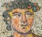Ancient byzantine mosaic