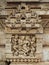 The ancient carved stone in Harshshat Mata temple, Abhaneri village, Rajasthan state, India.