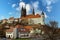 Ancient castle Albrechtsburg. Meissen city. Saxony, Germany