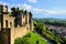 Ancient castle of Carcassonne, France