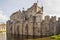 The ancient castle Gravensteen in Ghent, Belgium