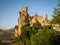 Ancient castle on the rock, La Iruela, Andalusia, Spain