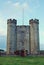 Ancient castle tower and medieval monument