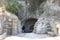 Ancient cave tomb in Beit Shearim, northern Israel
