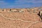 The ancient cemetery in El Atteuf city, Sahara desert, Algeria, Africa
