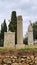 the ancient cemetery in Kerameikos in Athens, Greece