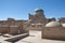 Ancient cemetery in old city of Khiva