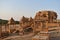 Ancient cenotaph in bada baag Jaisalmer Rajasthan India