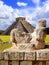 Ancient Chac Mool Chichen Itza figure Mexico