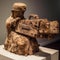 Ancient Chainsaw Exhibition: Woodman\\\'s Rustic Figurative Art At Stanford University