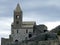 The ancient and characteristic Church of San Pietro in Portovenere, Italy