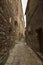 Ancient and characteristic medieval alley, Italy
