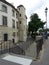 Ancient characteristic street in the center of Paris in France.