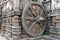 Ancient chariot Wheel, Konark Sun Temple, Orissa.