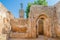 Ancient Chellah Necropolis ruins with mosque and mausoleum in Morocco`s capital Rabat, Morocco, North Africa