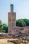 Ancient Chellah Necropolis ruins with mosque and mausoleum in Morocco`s capital Rabat, Morocco, North Africa