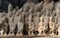 The ancient Chinese cultural relics of the Terra Cotta Warriors