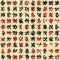 Ancient chinese font background