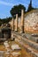 Ancient christian ruins in Delphi