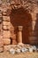 Ancient christian ruins in Delphi