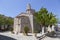 ancient church of areopolis in greece on mani peninsula of peloponnese