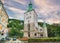 Ancient church domkirken in Bergen. Norway