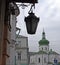 Ancient church and lantern in Kyiv