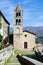 Ancient church in Subiaco, Italy